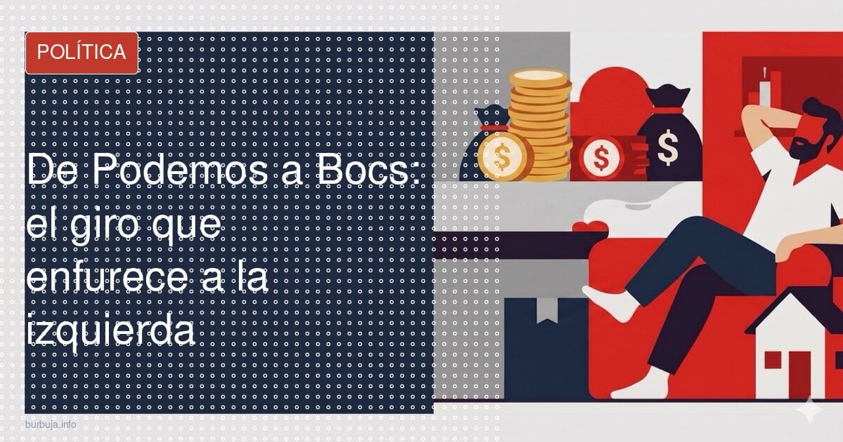 De Podemos a Bocs: el giro político que reabre la guerra cultural