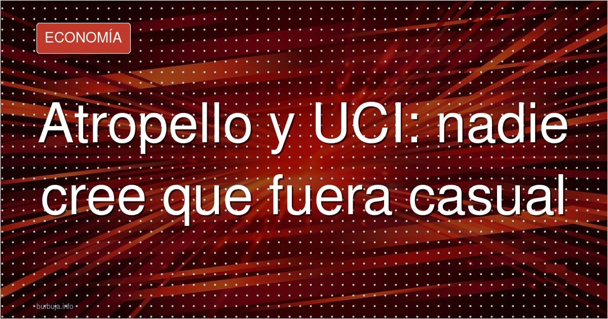 El subinspector Perdiguero, en la UCI tras ser arrollado