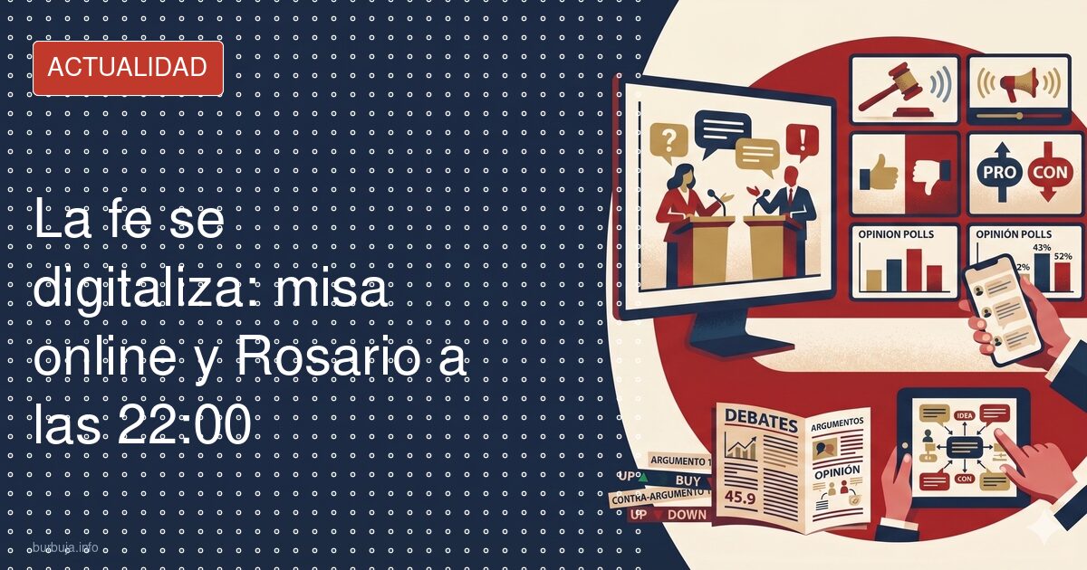 El rosario de las 22.00 que sobrevive en internet