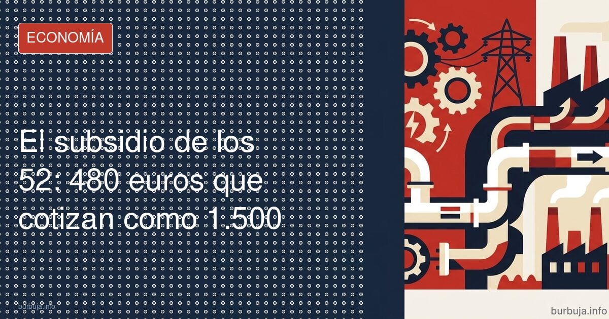 La paguita de 480 euros que cotiza como un sueldo de 1.726