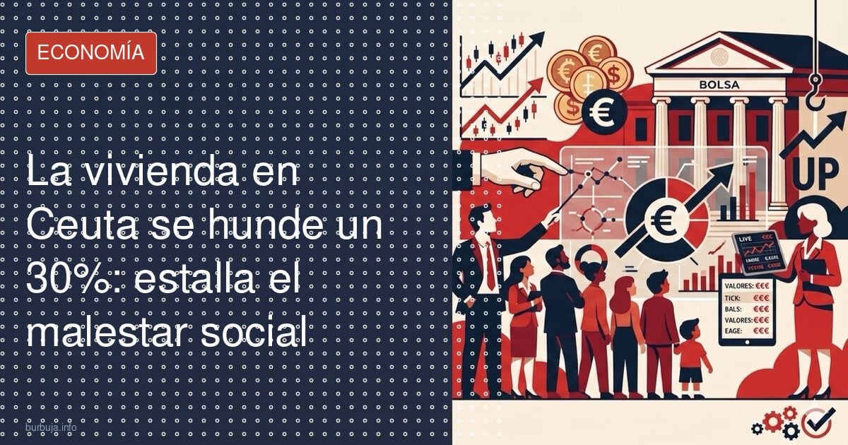 La vivienda en Ceuta se hunde un 30%: estalla el malestar social