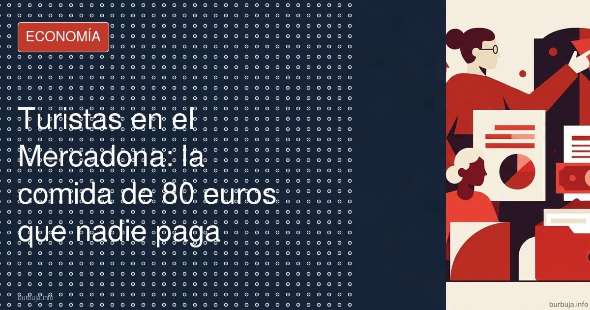 Mercadona lleno de veraneantes: la hostelería asturiana se queja