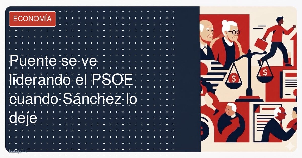 El de Transportes no descarta dirigir el PSOE