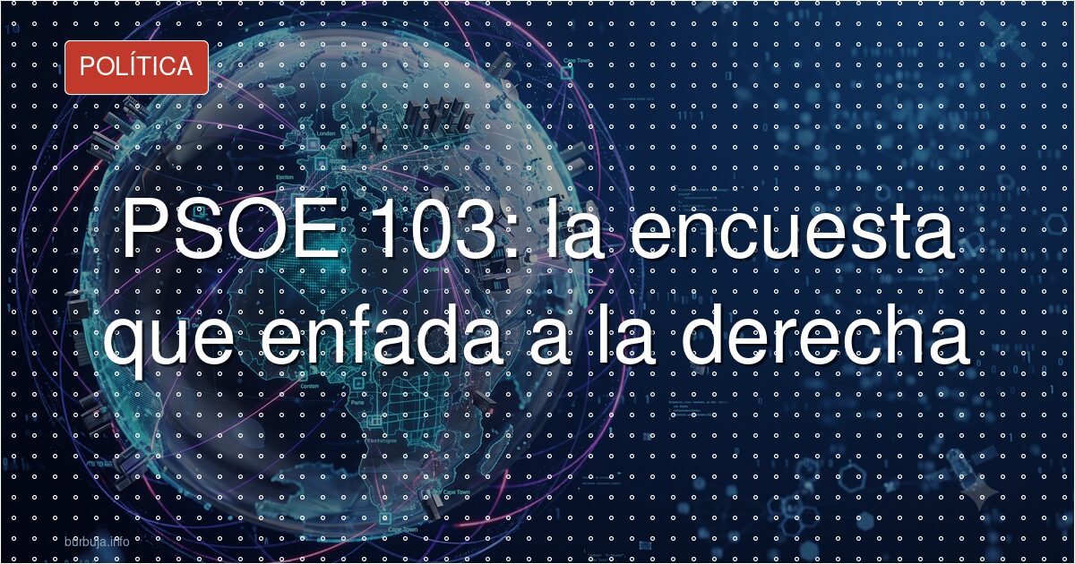Electomanía da 103 escaños al PSOE y 100 a BOCS