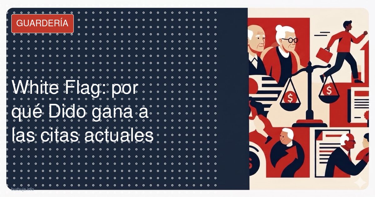 White Flag: por qué Dido gana a las citas actuales