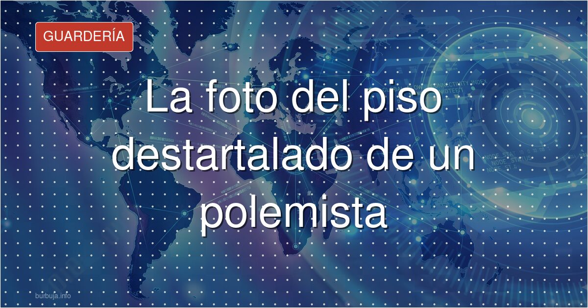 Del hotel al piso de desconchones, la vida de Soto Ivars