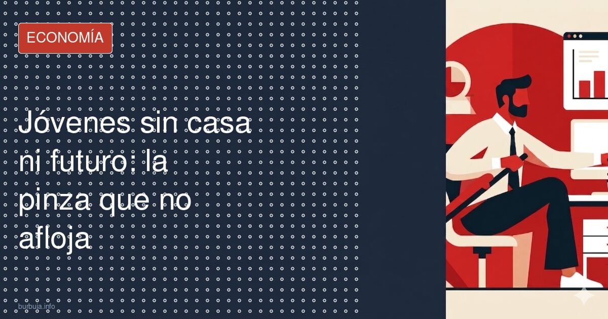 Por qué los jóvenes no pueden ni emanciparse ni tener hijos
