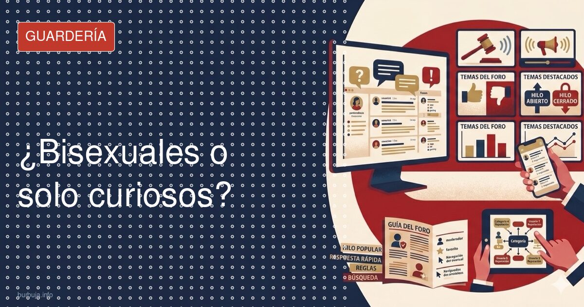 ¿Bisexuales o solo curiosos?