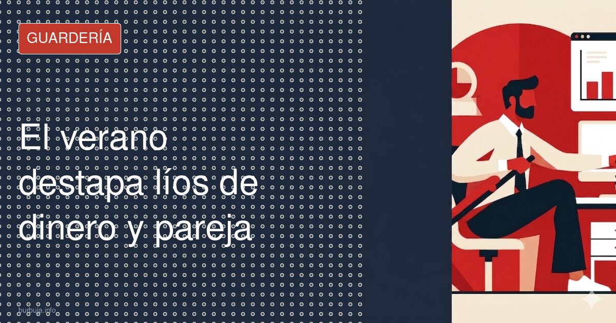 El verano destapa líos de dinero y pareja