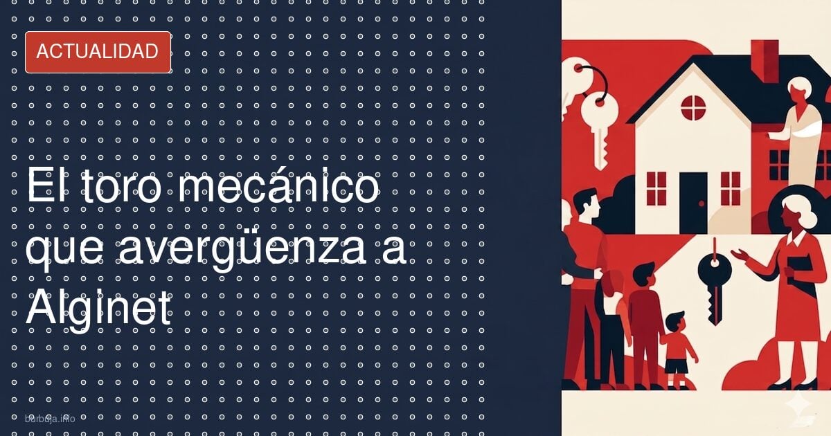 El toro fálico que divide a Alginet