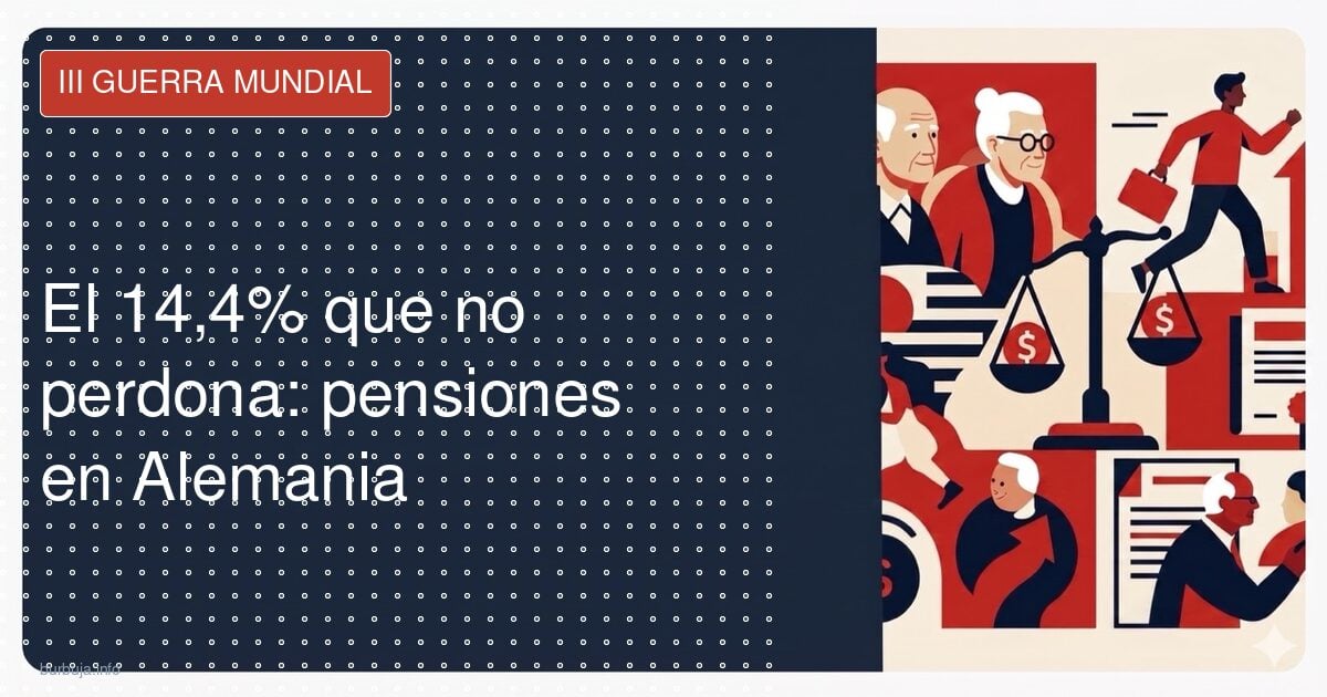 Alemania castiga la jubilación a los 63 con un recorte del 14,4%