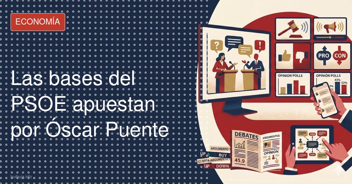 La bronca de Óscar Puente gusta a las bases del PSOE