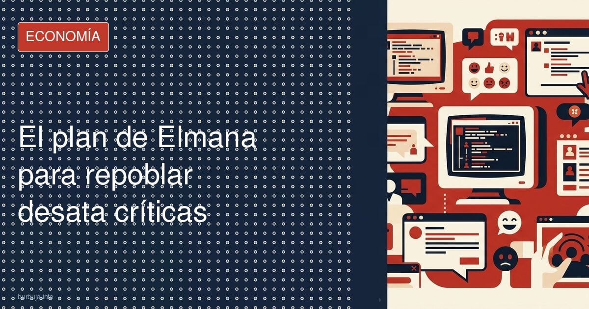El plan de repoblación que nadie leyó y todos comentaron