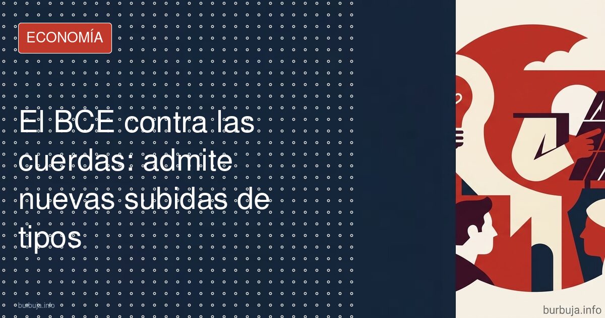 Tipos en alza, depósitos al 0%: la gran trampa del BCE