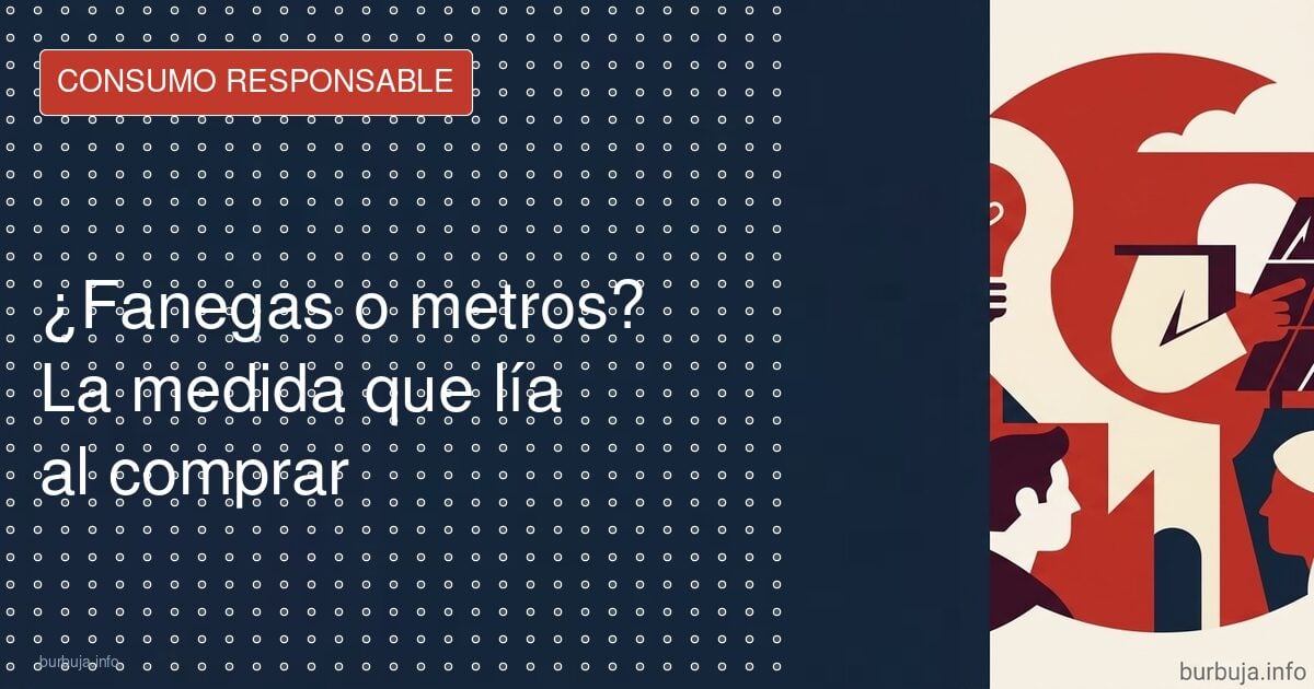 Hanegadas, fanegas y metros: las medidas al comprar un terreno