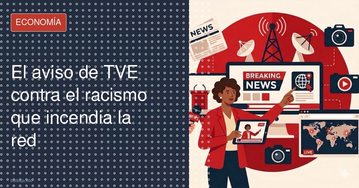 TVE acusada de propaganda tras hablar de racismo