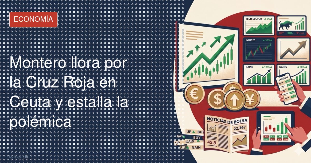 Montero llora por la Cruz Roja en Ceuta y estalla la polémica
