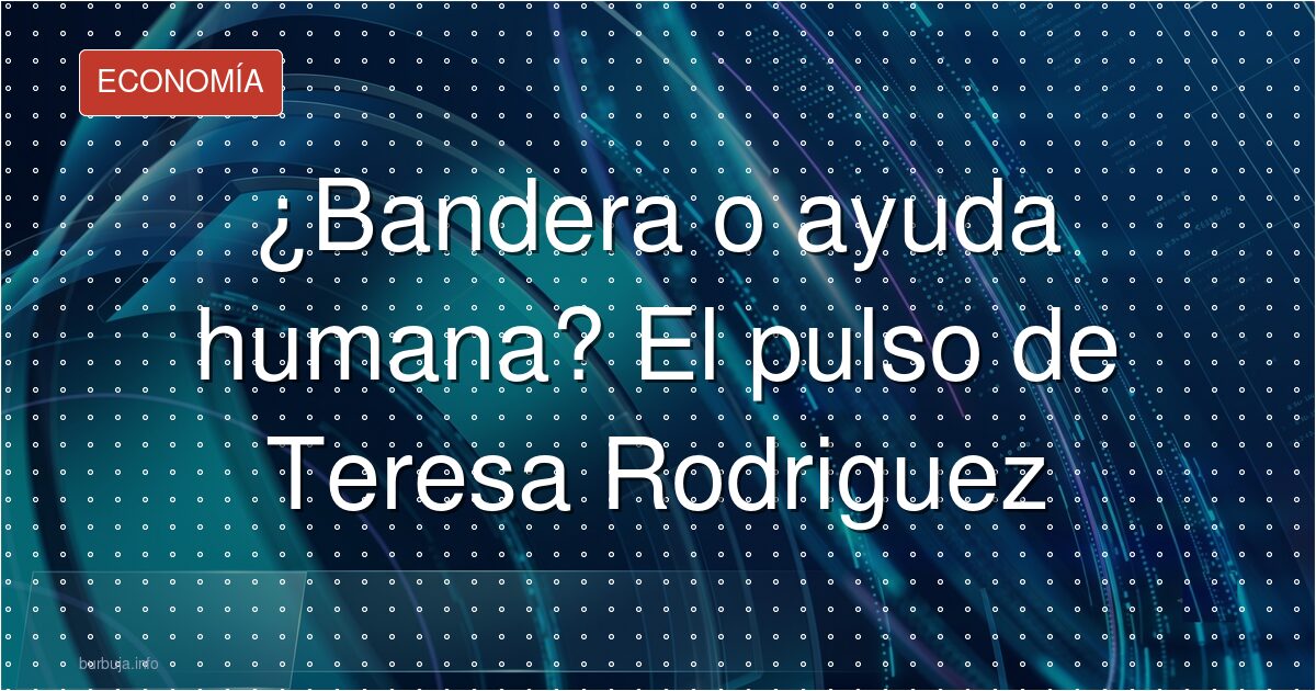 ¿Bandera o ayuda humanitaria? el dilema de Ceuta