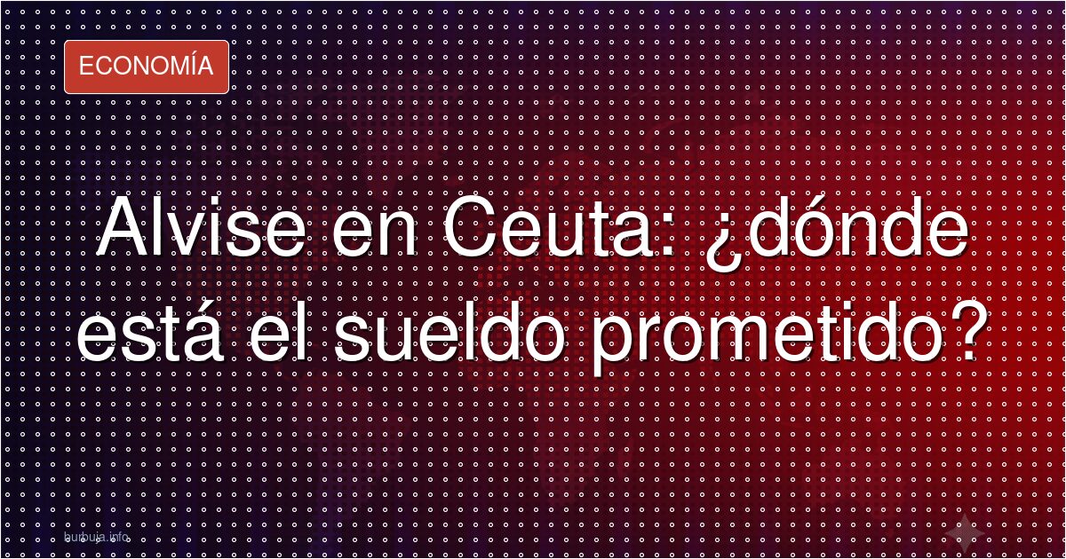 Alvise desafía a VOX desde Ceuta