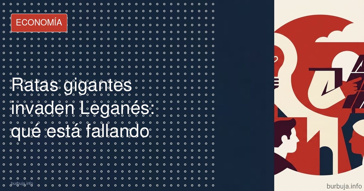 Ratas en Leganés: la plaga que crece sin control