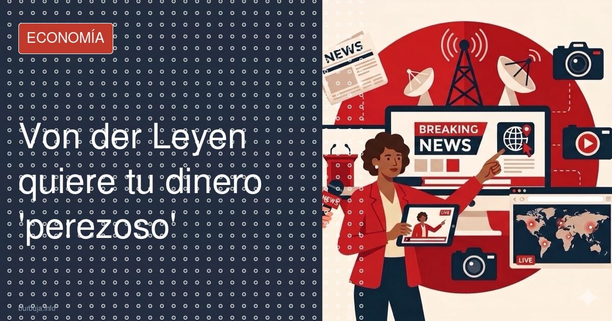 Von der Leyen contra tu dinero: el plan para tus ahorros