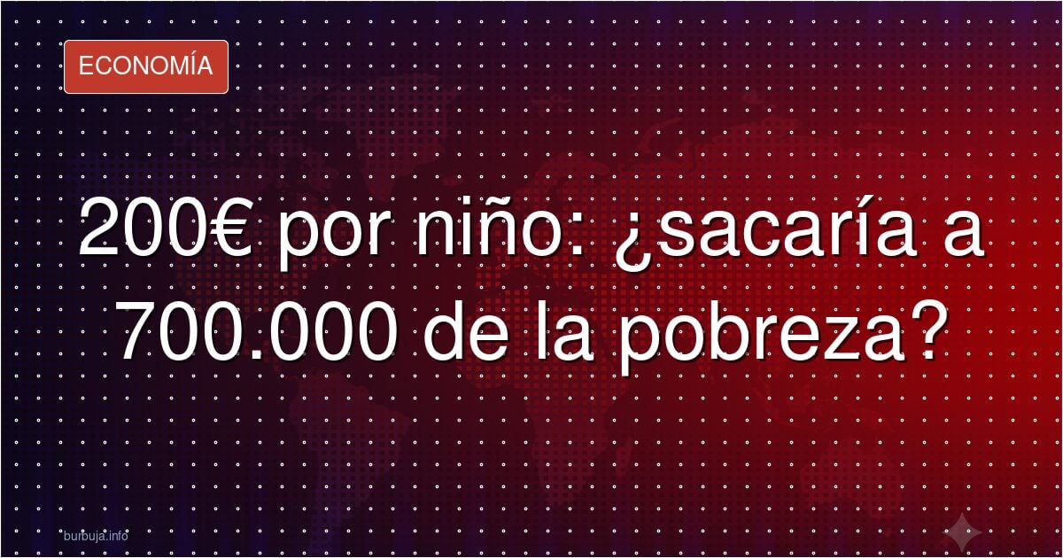 30.240 millones: la renta infantil de Sira Riesgo