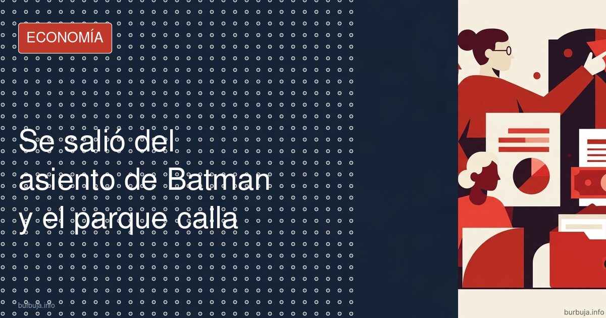¿Desmayo o arnés? El accidente de Batman en Warner
