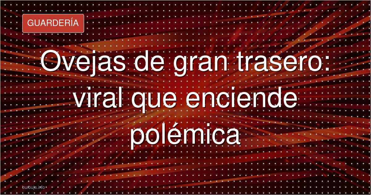 Oveja de cola grasa, de meme a alimento clave