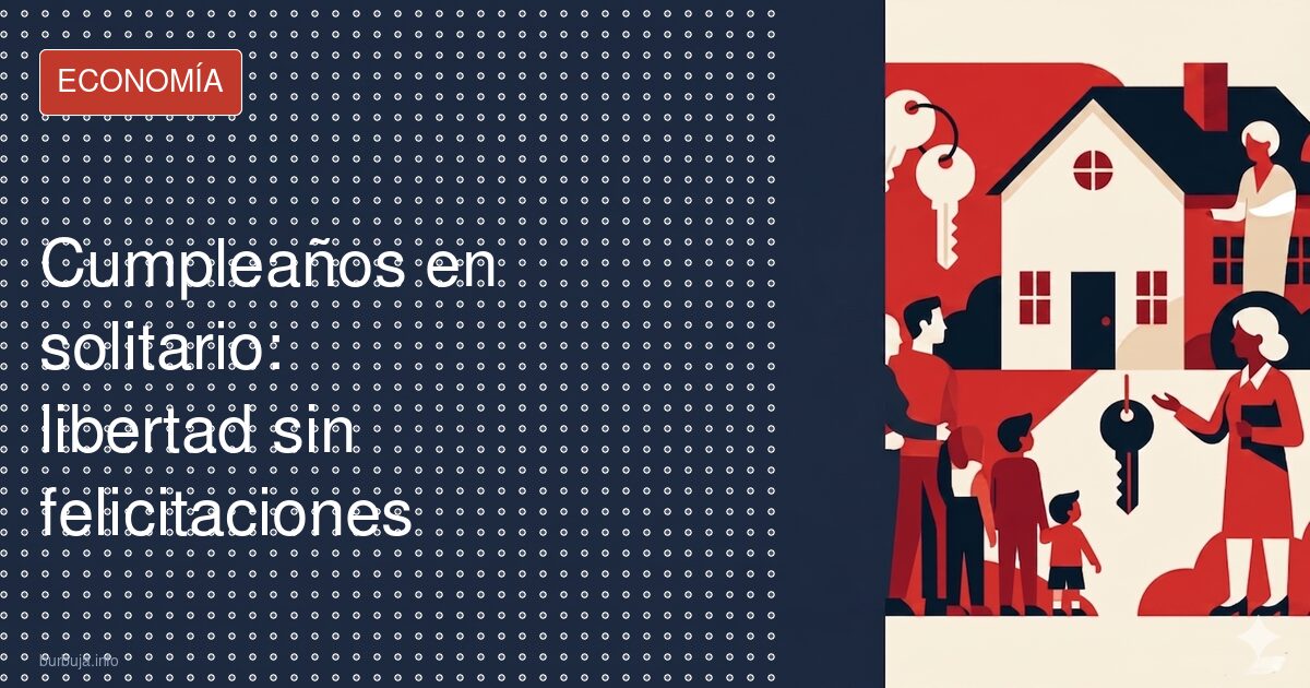 Cumpleaños en solitario: libertad sin felicitaciones