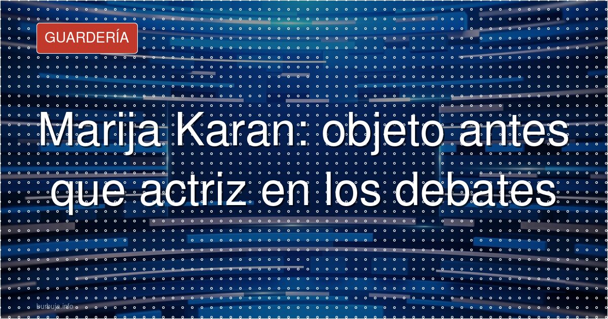 Marija Karan: juzgada por una foto de 2011