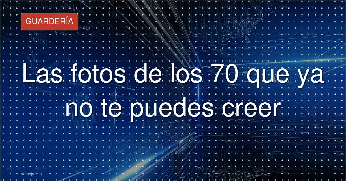 ¿Real o IA? La foto de los 70 que divide