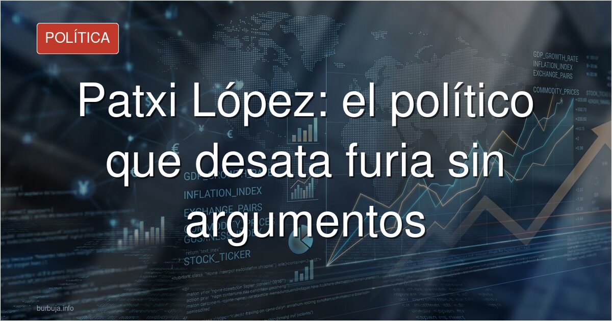 La respuesta a Patxi López: mírate al espejo