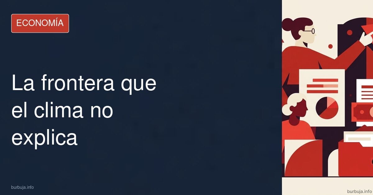 La frontera que el clima no explica
