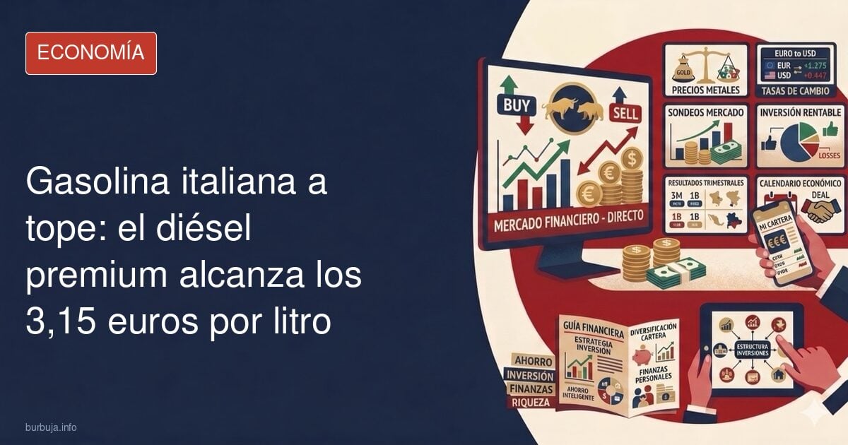 Pulverizando los 3 euros por litro en Italia