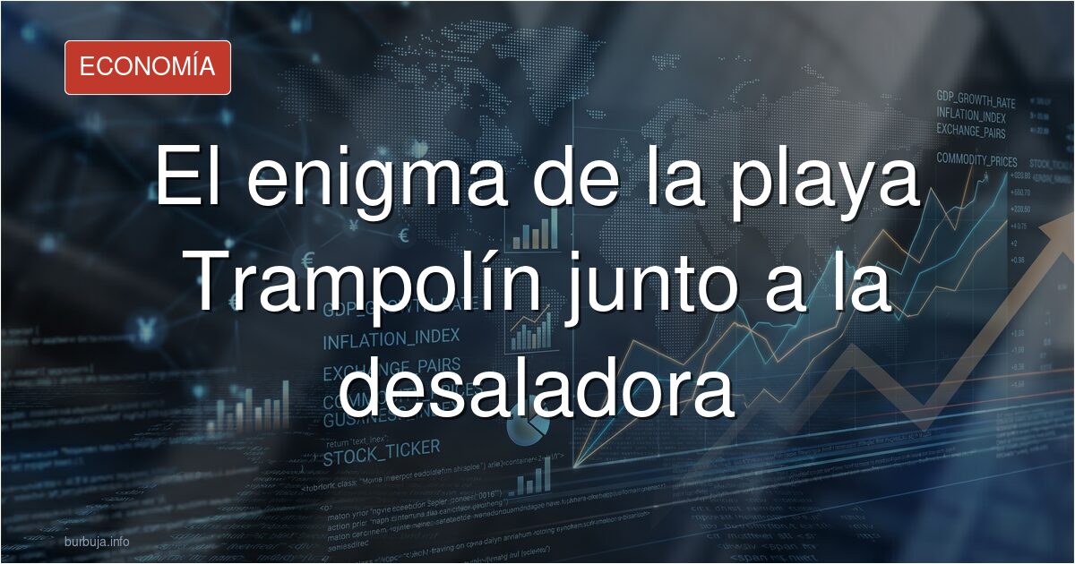 La playa del Trampolín: el arsenal que desata la alerta