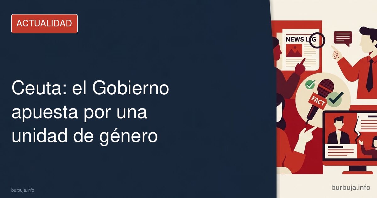 Igualdad anuncia unidad de género y Ceuta no se lo cree