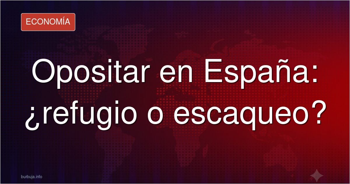 La búsqueda de estabilidad: por qué la oposición atrae en el mercado laboral