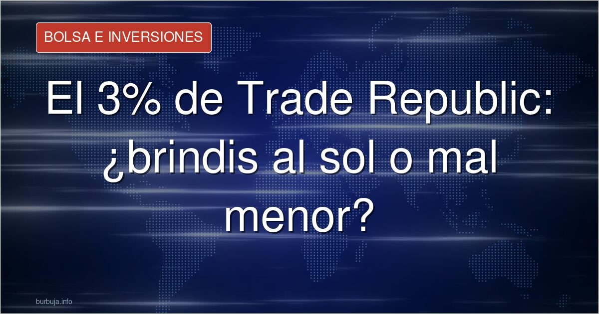 Gráfico comparativo de cuentas remuneradas y tipos de interés de Trade Republic, Bankinter y MyInvestor sobre fondo oscuro de