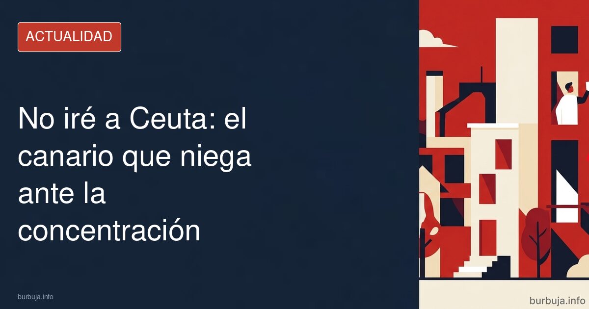 El profesor canario que dice no a la concentración por Ceuta y arde en las redes