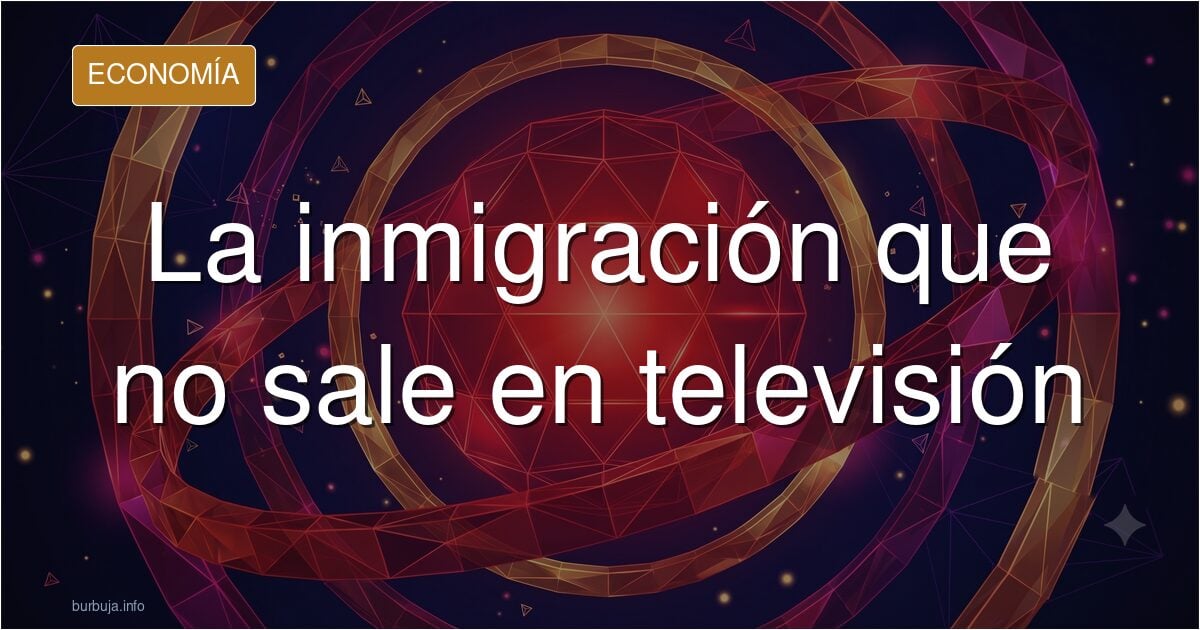 Avión aterrizando en Barajas con pasajeros, en referencia a la inmigración por vía aérea