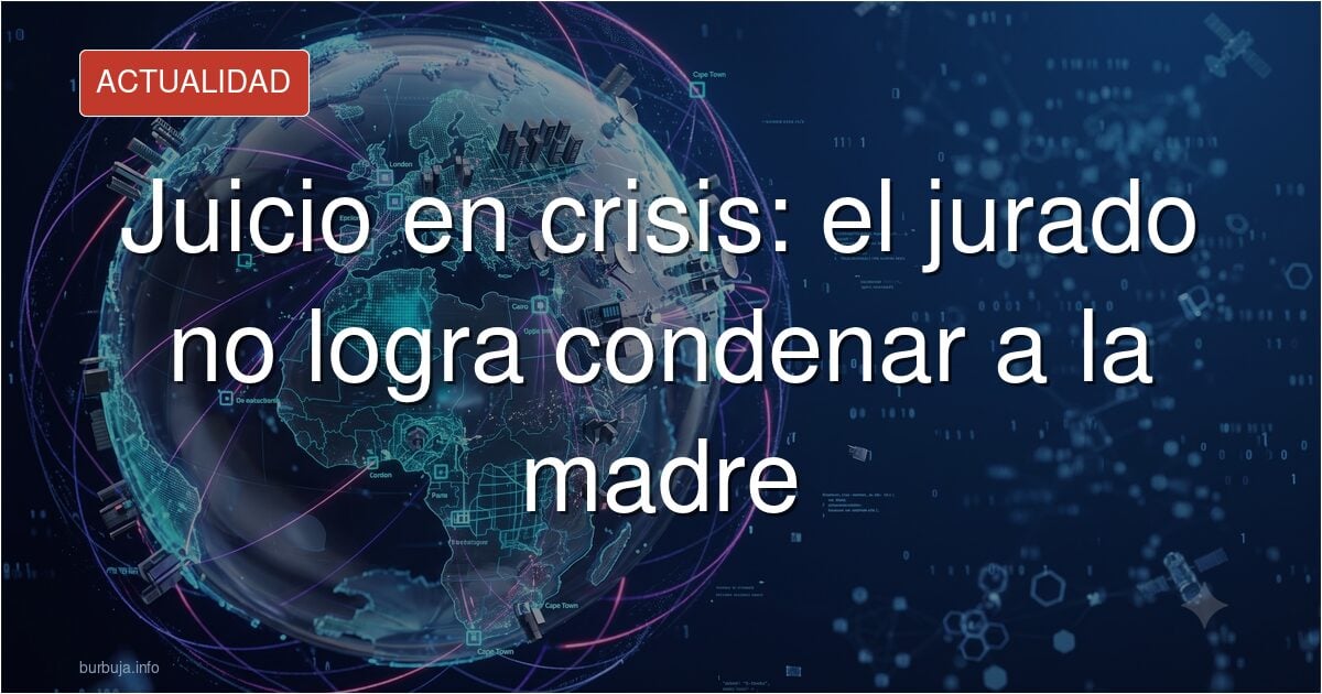 Juicio en crisis: el jurado no logra condenar a la madre