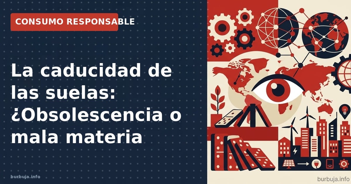 La suela de tus zapatos se desmorona. Analizamos si es obsolescencia programada o un fallo químico del poliuretano