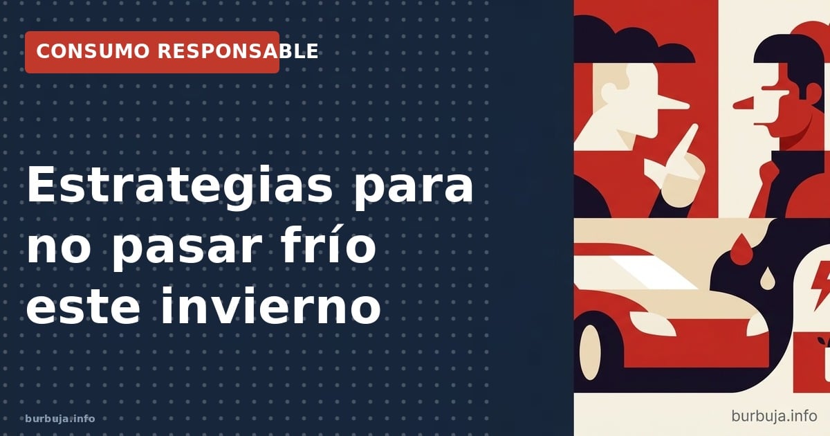 Analizamos las estrategias ciudadanas para no pasar frío este invierno, desde ropa térmica hasta alternativas al gas.