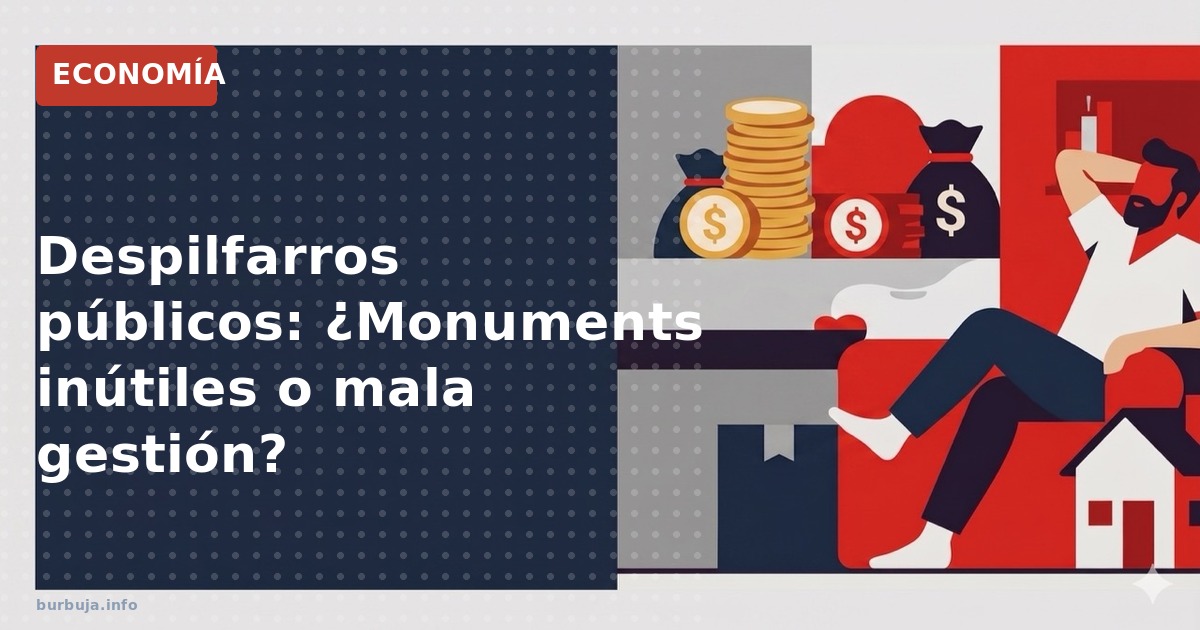 Análisis de infraestructuras y monumentos públicos en España que han generado debate por su coste y utilidad real.