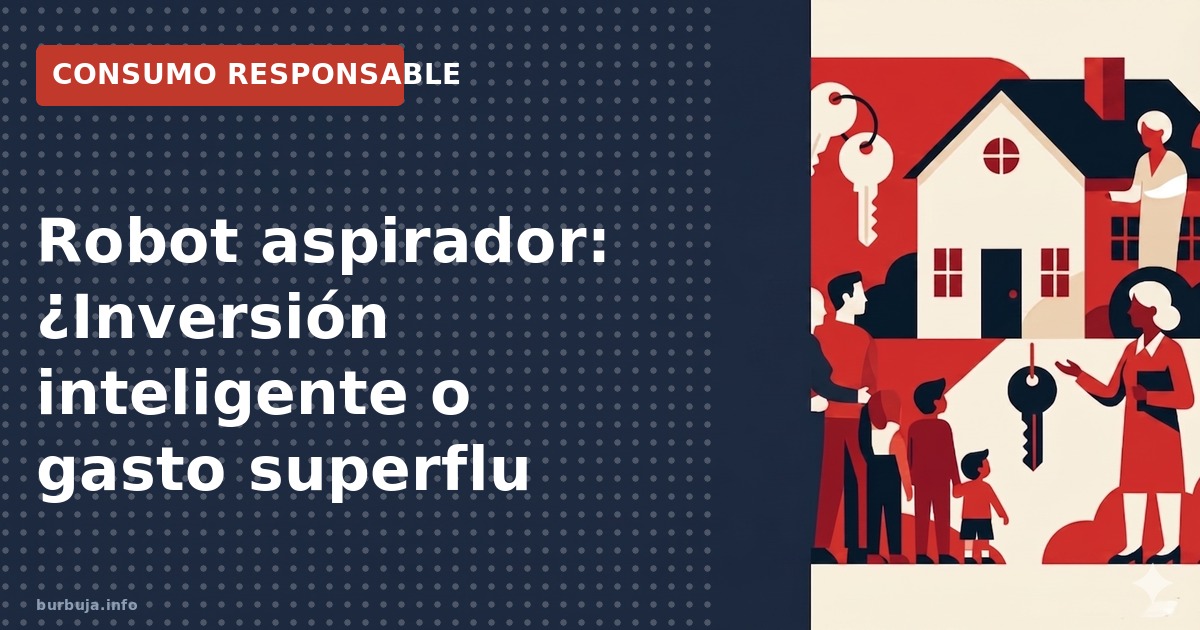 Análisis de la utilidad real de los robots aspiradores. ¿Son una inversión inteligente o un gasto superflu? Datos sobre rendi