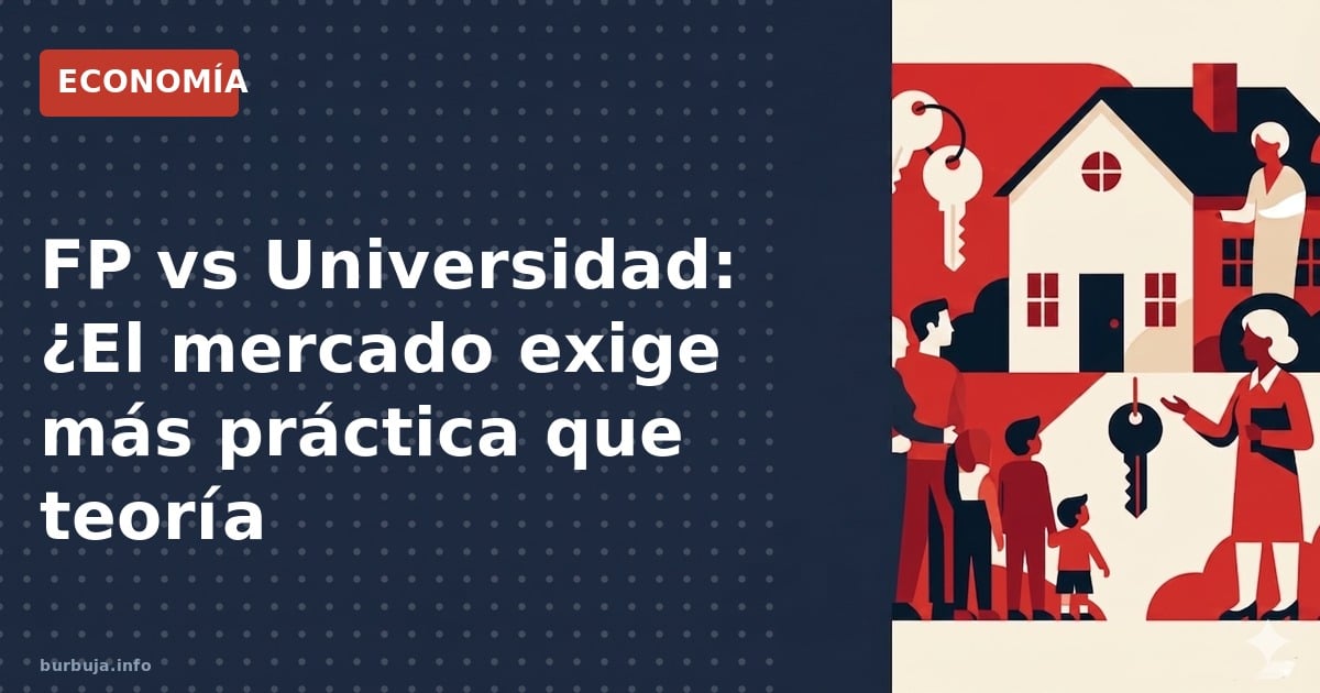 FP vs Universidad: Analizamos la tensión entre la formación práctica y la teoría académica en el mercado laboral español