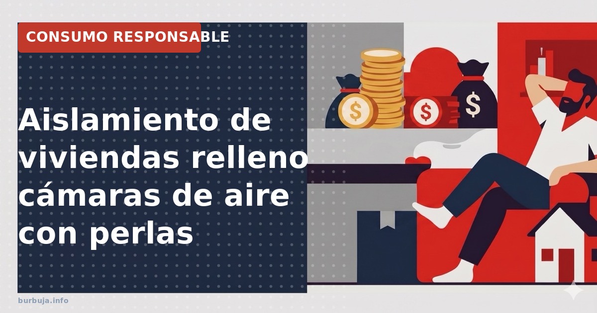 Análisis de la técnica de aislamiento de viviendas mediante el relleno de cámaras de aire con perlas de poliestireno expandid