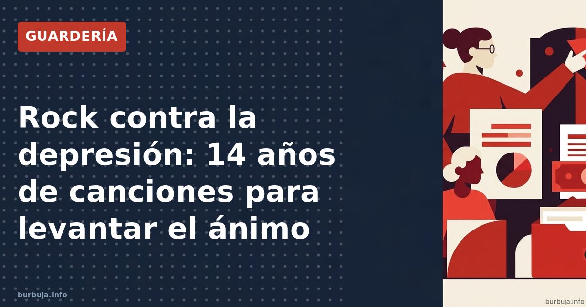 Rock contra la depresión: 14 años de canciones para levantar el ánimo