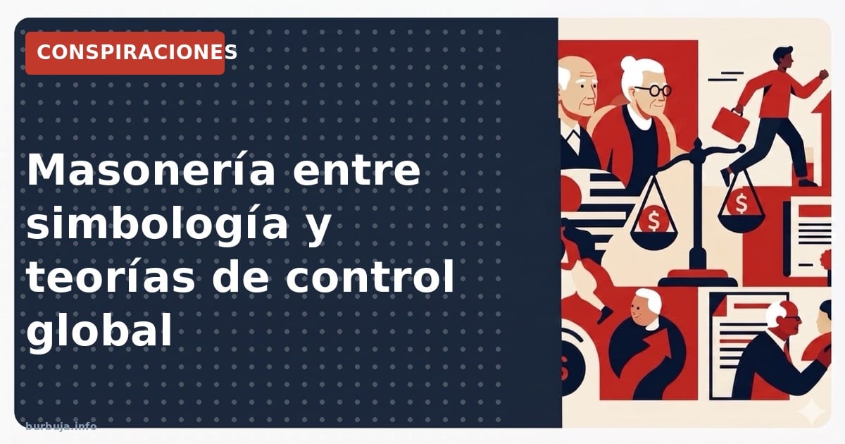 Analizamos las teorías sobre la masonería: desde su simbolismo alquímico hasta las acusaciones de control global.