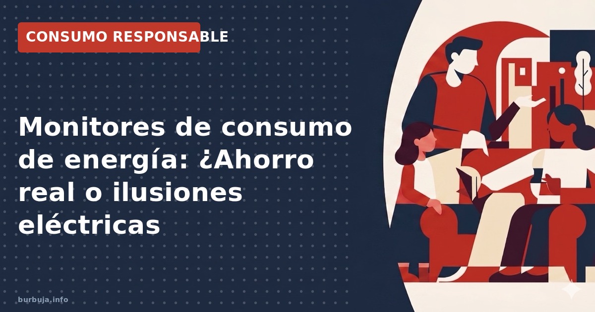 Monitores de consumo de energía: ¿Ahorro real o sesgos técnicos en la medición? Analizamos la fiabilidad de los dispositivos.